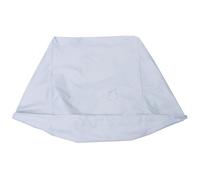 AMUSLESUR Copertura per Sedile Barca Bianco Oxford Resistente ai Raggi UV Doppia Cucitura, e Adatta per Uso Esterno su Sedie e Panchine da Barca