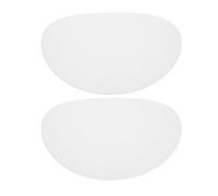 AMUSLESUR Diffusore Paralume Rotondo Beige 20cm 2 Pezzi Copertura Antiriflesso per Faretti da Incasso Sostituzione Copri Lampada Antiabbagliamento per Plafoniere Casa Ufficio