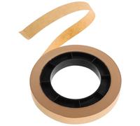 AMUSLESUR Fascette di Carta per Soldi Gialle 1 Rotolo, Cinghie per Valuta per Banche e Uffici, Maniche per Contanti per Organizzazione e Gestione delle Banconote