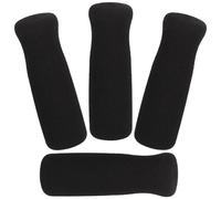 AMUSLESUR Impugnature per Stampelle 4 Pezzi in Schiuma Protezione Antiscivolo per Bastoni Pieghevoli, per Ausili per Deambulazione