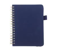 AMUSLESUR Libro delle Password Organizer per Password di Siti Web 56 Fogli con Linguette Alfabetiche e Anello per Penna, Tascabile in Pu e Carta per Casa e Scuola