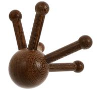 AMUSLESUR Massaggiatore la Testa in Materiale Sintetico Beige Angoli Arrotondati, Regolatore per Massaggio Rilassante del Capelluto, Strumento Ben Levigato per Uso Quotidiano