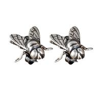 AMUSLESUR Orecchini Punk a Forma di Mosca da Donna, Leggeri e Metallo, come Regalo per Famiglia e Amici