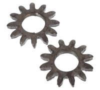 AMUSLESUR Parti Ingranaggi in Ferro per Macchine per Pasta Manuali, 2 Pezzi Foro da 13 MM, Accessori per Pasta Fatta in Casa, Utensili per Cucina Domestica