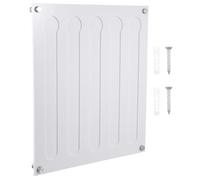 AMUSLESUR Porta Capsule Caffè in Acrilico Bianco, Organizer Muro Trasparente Antiruggine Riutilizzabile per Casa e Ristorante, Mensola Porta Capsule Caffè Funzionale