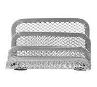 AMUSLESUR Portariviste in Metallo Resistente per Ufficio e Casa, Scaffale Porta Libri Verticale Grande Capacità, Organizer Porta Lettere e Documenti da Scrivania per Soggiorno e Camera