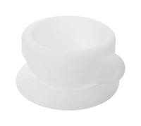 AMUSLESUR Set 2 Stampi in Silicone a Forma di Cuore per Candele Profumate, Base Decorativa, Materiale Durevole, per Artigianato e Decorazioni Romantiche