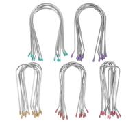 AMUSLESUR Set 40 Pezzi Clip Fermagli per Bigodini Caldi a U Resistenti al Calore, Accessori per Arricciacapelli Elettrici, Clip Piccole per Rulli da Viaggio e Uso Domestico