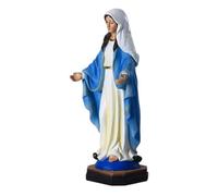 AMUSLESUR Statua in Resina della Madre Celeste Decorativa Forme Uniche, Aspetto Gradevole e Realistico, per Arredare Mobili Tv e Scrivanie