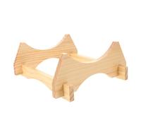 AMUSLESUR Supporto in Legno Naturale per Dispenser Bevande da 5l, Base Stabile per Brocche e Contenitori, Design Elegante per Uso Domestico e Soggiorno