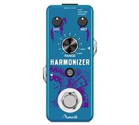 Amuzik Guitar Harmonizer Effect Pedal Digital Octave Effects Pedals Harmony Pitch Shifter Detune For Electric Guitar Bass Mini Size True Bypass