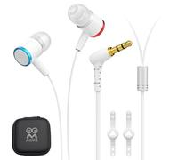 AMVR Cuffie intrauricolari con isolamento acustico, compatibili con Meta Quest 3, accessori per VR, bassi bassi, con tappi per le orecchie in silicone personalizzati e supporto per cinghia, migliorano