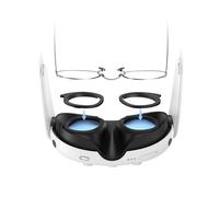 AMVR Lens Protector Set Compatibile con Q3 Accessori, Distanziatore Occhiali per Q3 Lenti, Anelli in Silicone Morbido Proteggono Occhiali da Prescrizione
