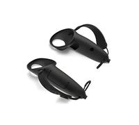 AMVR OOM Copertura Protettiva Allungata per Controller Meta Quest 3/3S Protezione per Impugnatura con Cinturino per Nocche