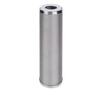 Amwater Cartuccia filtrante a rete metallica pulibile in acciaio inossidabile 10" lunghezza, 2,5" OD (300 micron)