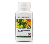 Amway Nutrilite Glucosamina HCL con Boswellia 120 compresse salute articolazi...
