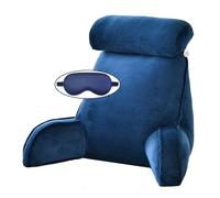 AMWTH Cuscino da Lettura,Cuscini Supporto per la Testa e Lombare,Cuscino Poggiaschiena con Braccioli,Poggiatesta Staccabile,per Leggere a Letto/Rilassarsi/Guardare La TV