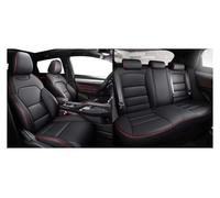 Amxaqjc Fodere Sedili Auto Per Kia Per Sportage Per Stinger Per Rio 3 4 K5 Per Ceed Per Sorento Per Picanto Per Stonic Per Cerato Per Soul Coprisedili Auto(Full Set-Black Red)