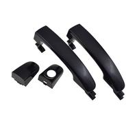 Amxaqjc Per Ford Per Ranger Per Everest T6 T7 2012-2020 Maniglia Porta Esterna Cromata O Nera Maniglia Portiera Auto(Front Pair)