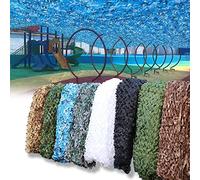 AMXFS Rete Mimetica Mimetica, 3 x 4 m, per la Protezione Solare, per la Privacy, Regolabile, per Auto, Woodland Armee