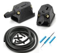 AMXHYVS Compatibile con Benz per Vito per Van W638 1996-2003 W639 2003-2014 W447 2014-2024 Ugello Lavavetri per Auto Ugelli per tergicristalli(with Regulator)