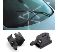 AMXHYVS Compatibile con Sanjiang per Espace, Ugello Spray Lavavetri Sostitutivo per Auto, Pompa Lavavetri Anteriore Universale per Auto Ugelli per tergicristalli(2pcs Wiper Nozzle)