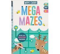 Amy Boxshall Wipe Clean: Mega Mazes (Mixed Media Product)