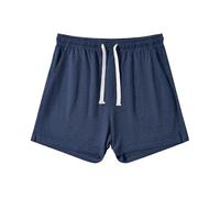 Amy Coulee, pantaloncini da uomo corti in cotone, 4" - Leggeri pantaloncini da notte, pantaloni da pigiama corti con tasche, L