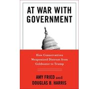 Amy Fried Douglas B. Harris At War with Government (Tascabile)