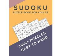 Amy J. Andrews Sudoku Puzzle Book For Adults: Sudoku Activity Book P (Tascabile)