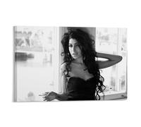 Amy Poster & Winehouse English Singer Retro Art Beauty (1) Poster vintage su tela, per soggiorno, camera da letto, 30 x 45 cm