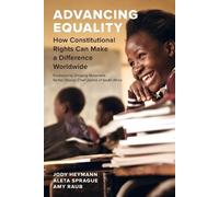 Amy Raub Jody Heymann Aleta Sprague Advancing Equality (Tascabile)