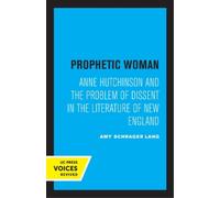 Amy Schrager Lang Prophetic Woman (Tascabile)