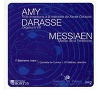 Amy - Trois Inventions/organum/messe De La Pentacote - Cd