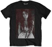Winehouse Amy - T-Shirt # S Unisex Black # Back To Black Chalk Board