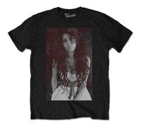 Amy Winehouse Back to Black Frank Pose 2 autorizzato Uomo maglietta