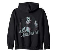 Amy Winehouse Circle Art Soul Music by Rock Off Felpa con Cappuccio