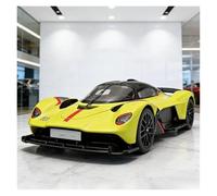 AMYALIN Modellino Pressofuso Auto in Scala 1:18 per Aston Martin per Valkyrie Modellino di Auto in Lega Pressofusa(Giallo)