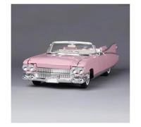 AMYALIN Modellino Pressofuso Auto in Scala 1:18 per Cadillac per Eldorado per Biarritz 1959 Espositore da Collezione per Modellini di Auto in Lega
