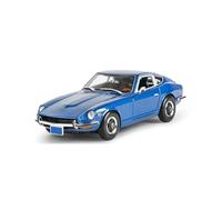 AMYALIN Modellino Pressofuso Auto in Scala 1:18 per Datsun 240Z 1971 Modellino di Auto da Collezione in Metallo Pressofuso Statico(Blu)