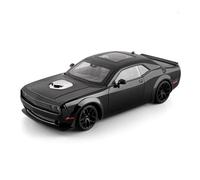 AMYALIN Modellino Pressofuso Auto in Scala 1:18 per Dodge per Challenger per SRT per Redeye per Hellcat Modellino Auto in Lega Pressofusa(Nero)