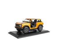 AMYALIN Modellino Pressofuso Auto in Scala 1:18 per Ford per Bronco per Badlands 2021 Modellino da Collezione in Metallo Pressofuso Statico(Giallo)