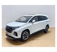 AMYALIN Modellino Pressofuso Auto in Scala 1:18 per Hyundai per Custo Mpv Modellino Pressofuso in Lega da Collezione
