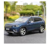AMYALIN Modellino Pressofuso Auto in Scala 1:18 per Jeep SUV per Cherokee Collezione di Modellini di Auto in Lega Pressofusa(Blu)