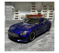 AMYALIN Modellino Pressofuso Auto in Scala 1:18 per Mercedes per AMG per GTR 2019 Modelli di Auto Sportive in Lega Pressofusa(Blu)