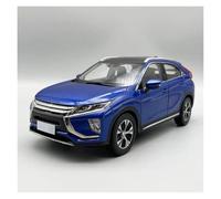 AMYALIN Modellino Pressofuso Auto in Scala 1:18 per Mitsubishi per Eclipse per Cross SUV Modellino di Auto in Lega Pressofusa in Metallo(Blu)