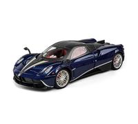 AMYALIN Modellino Pressofuso Auto in Scala 1:18 per Pagani per Huayra per Dinastia Modellino di Auto in Lega Pressofusa Metallo(Blu)