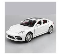 AMYALIN Modellino Pressofuso Auto in Scala 1:18 per Panamera Modelli di Auto in Lega Pressofusa da Collezione(Bianco)