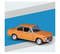 AMYALIN Modellino Pressofuso Auto in Scala 1:24 per BMW 2002 per Ti Modellino Auto in Lega Pressofusa(Arancia)
