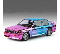 AMYALIN Modellino Pressofuso Auto in Scala 1:24 per BMW M3 E30 1988 Modelli di Auto Sportive in Lega Pressofusi Collezioni in Metallo(A)